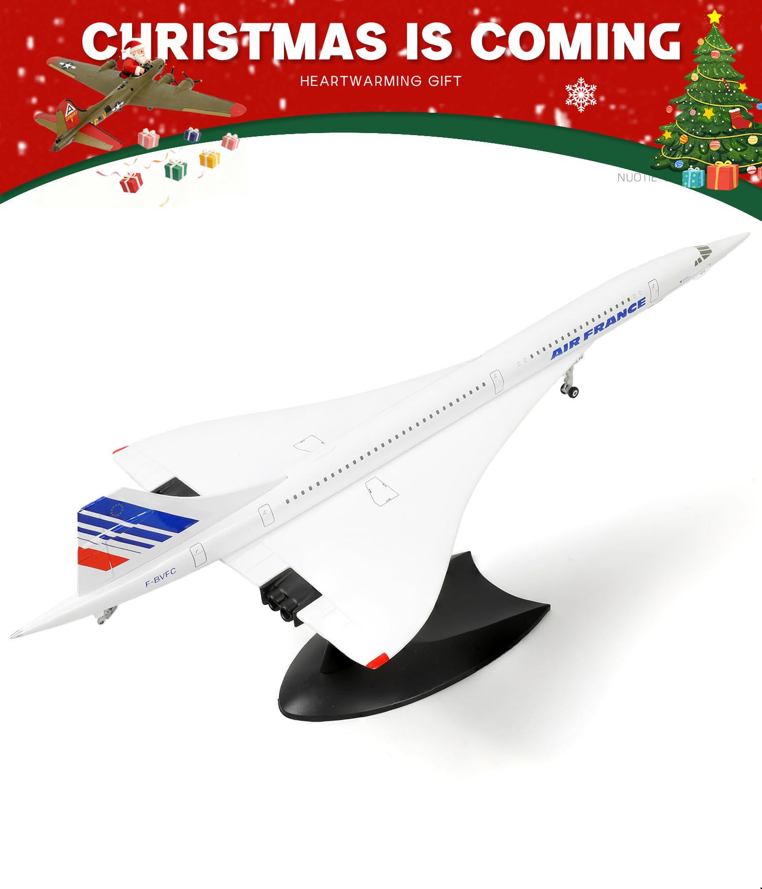 Amazon.com: NUOTIE 1/200 Concorde Airplane Model Diecast Metal